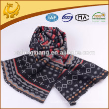 2016 Newest Fashionable A Variety Of Designs 100% Silk Jacquard Scarf